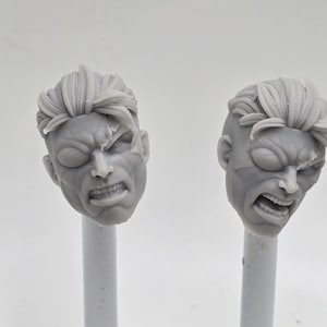 Custom 3d Printed Classified Legends Compatible Comic Multiverse Unbeatable Teen Mark Cartoon Damaged Heads 1/12 1-10 Scale Custom Fodder