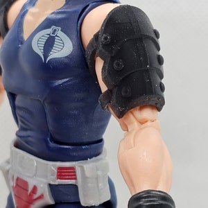 Custom 3d Printed Classified Legends Compatible Comic Multiverse Flexible  Swamp oks Zandar Upper Arm Armor  1:12 6&quot; Scale Custom Fodder