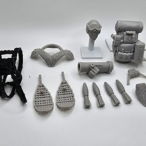 Custom 3d Printed Classified Legends Compatible Comic Multiverse Arctic Serpent Accessories 1:12 6&quot; Scale. (Message for Other Scales)
