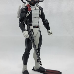 Custom 3d Printed Classified Legends Compatible Comic MultiverseCobra Torpedo Backpack 1:12 6&quot; Scale. (Message for Other Scales)