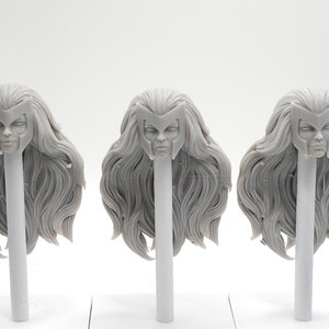 Custom 3d Printed Classified Legends Compatible Comic Multiverse Classic Domino Heads 1/12 1-10 Scale Cable