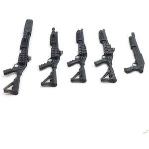 Custom 3d Printed Classified Legends Compatible Comic Multiverse Shockwave S.w.a.t Tactical Assault Shotguns  1:12 6&quot; Scale.