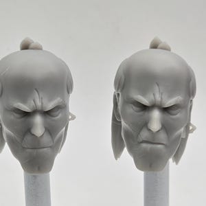 Custom 3d Printed Classified Legends Compatible Comic Multiverse Director Cecil Heads 1/12 1-10 Scale Custom Fodder