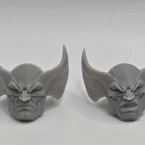 Custom 3d Printed Classified Legends Compatible Comic Multiverse Mutant-men Logan Wolvy Head 1/12 1-10 Scale Custom Fodder