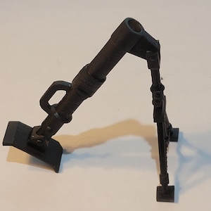 Custom 3d Printed  Classified Legends Compatible Comic Multiverse Short Fuze, Downtown Mortar and Bipod  1:12 6&quot; Scale.