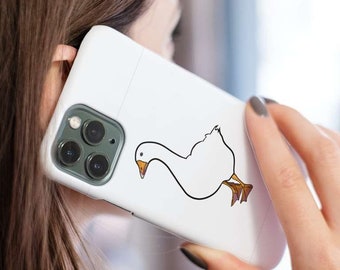 Silly Goose Mini Stickers for Phone Case