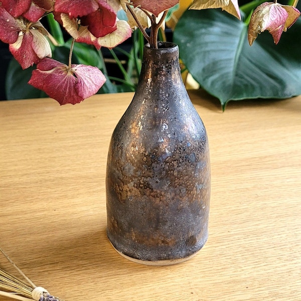 Vase bouteille en céramique