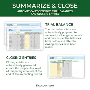 Accounting Spreadsheet Corporation Service Business Small Business Double Entry Bookkeeping Template Google Sheets Microsoft Excel Accounting Books Financial Statements Revenue Expense Tracker Accountant Accountdemy