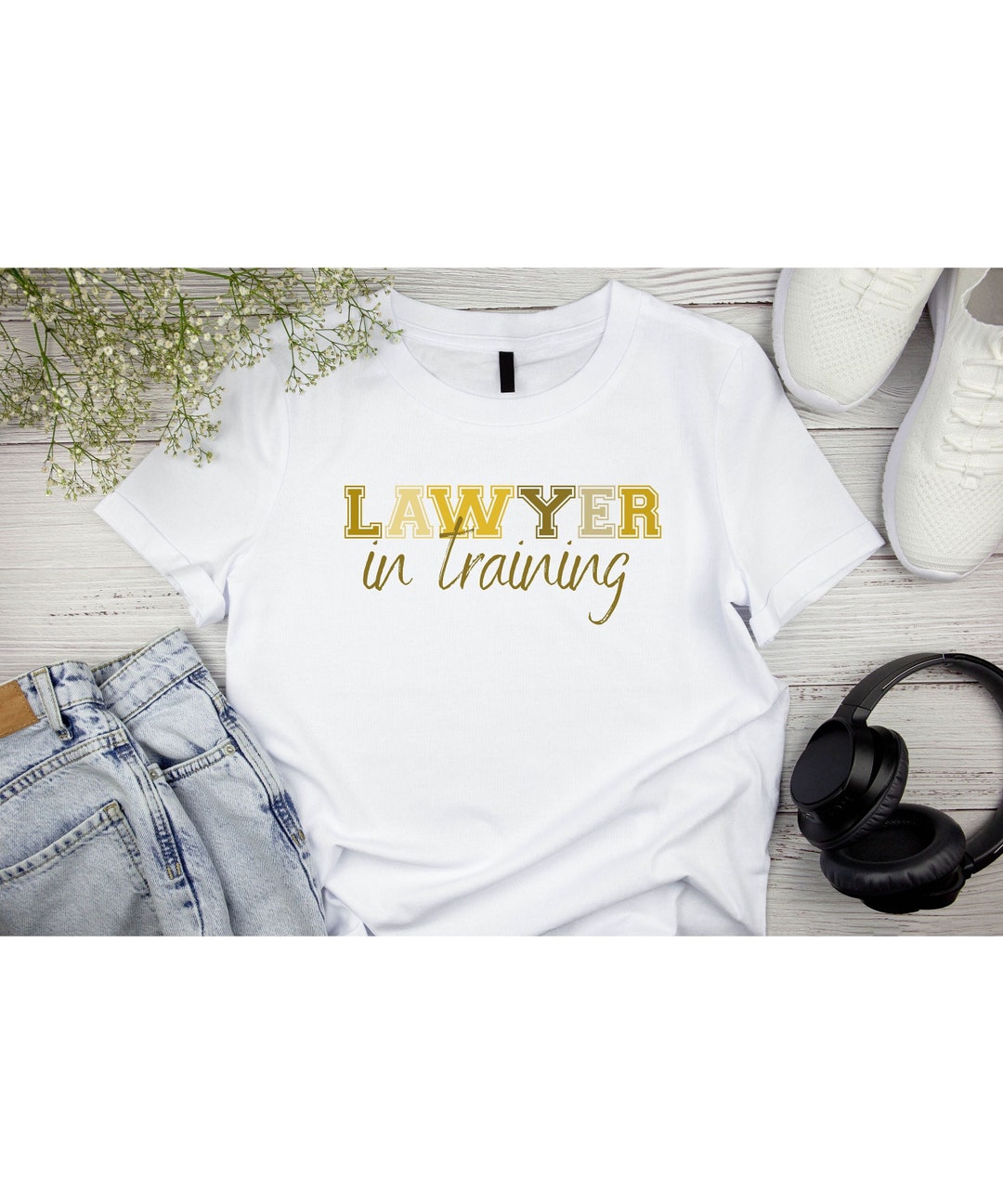 Lawyer in Training YELLOW Lawyer Tshirt Lawyer College Etsy