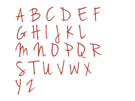 Jenna Sue Font,dst,calligraphy Fonts,machine Embroidery,embroidery Font ...
