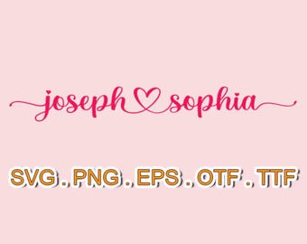Joseph Sophia font files,SVG Sillhoutte,Sans Serif SVG,svg fonts bundle,svg files for cricut,Monogram svg,Monogram Cricut