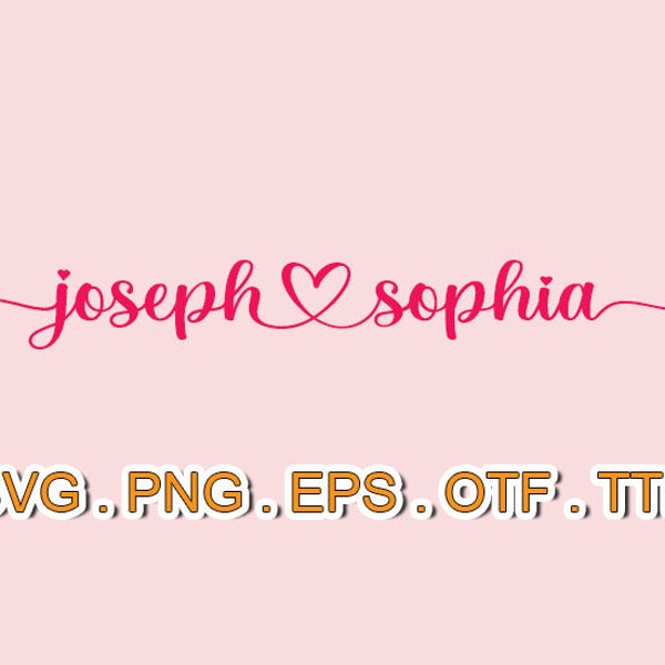 Joseph Sophia font files,SVG Sillhoutte,Sans Serif SVG,svg fonts bundle,svg files for cricut,Monogram svg,Monogram Cricut