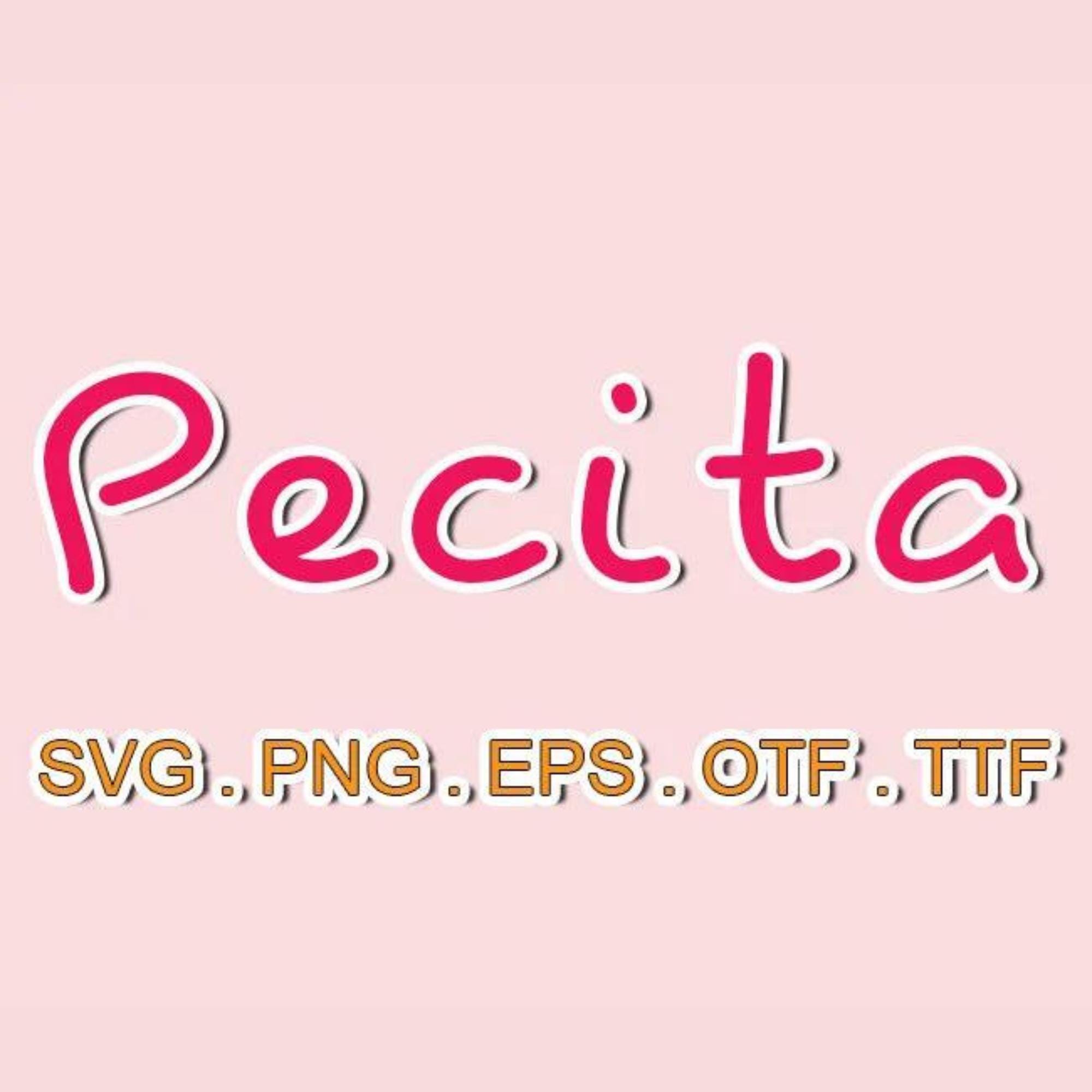 Pecita font files,SVG Sillhoutte,Sans Serif SVG,svg fonts bundle,svg files for cricut,Monogram svg,Monogram Cricut