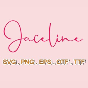 Jaceline font files,SVG Sillhoutte,Sans Serif SVG,svg fonts bundle,svg files for cricut,Monogram svg,Monogram Cricut