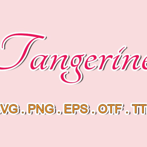 Tangerine font files,SVG Sillhoutte,Sans Serif SVG,svg fonts bundle,svg files for cricut,Monogram svg,Monogram Cricut