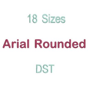 Arial Rounded Font,DST,Calligraphy Fonts,Machine Embroidery,Embroidery Font,Script font,Calligraphy Embroidery Font,Sans Serif Font
