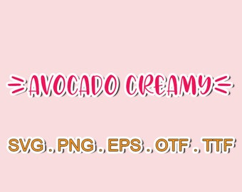 Avocado Creamy Font