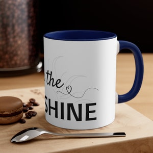 Coffee Mug, Be the Sunshine, peace, love, Personable giftt, artful art color, gifte for her, best gift bestfriend, giftful, coffee cup, cupe