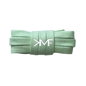 Cotton Wide Flat Casual Soft 10mm Inch Shoelaces Brand New Premium Quality Replacement Laces Ships From Florida USA 9) Key Lime