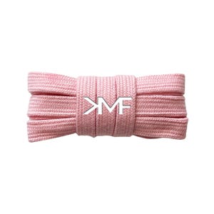 Cotton Wide Flat Casual Soft 10mm Inch Shoelaces Brand New Premium Quality Replacement Laces Ships From Florida USA 14) Perfect Pink
