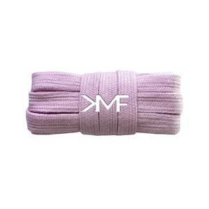 Cotton Wide Flat Casual Soft 10mm Inch Shoelaces Brand New Premium Quality Replacement Laces Ships From Florida USA 15) Pastel Purple