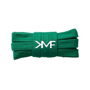 Cotton Wide Flat Casual Soft 10mm Inch Shoelaces Brand New Premium Quality Replacement Laces Ships From Florida USA 10) Green