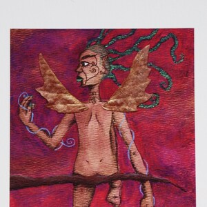 Leaf Faerie Art Print