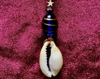 Cosmic Isis Cowrie Shell Loc Jewelry
