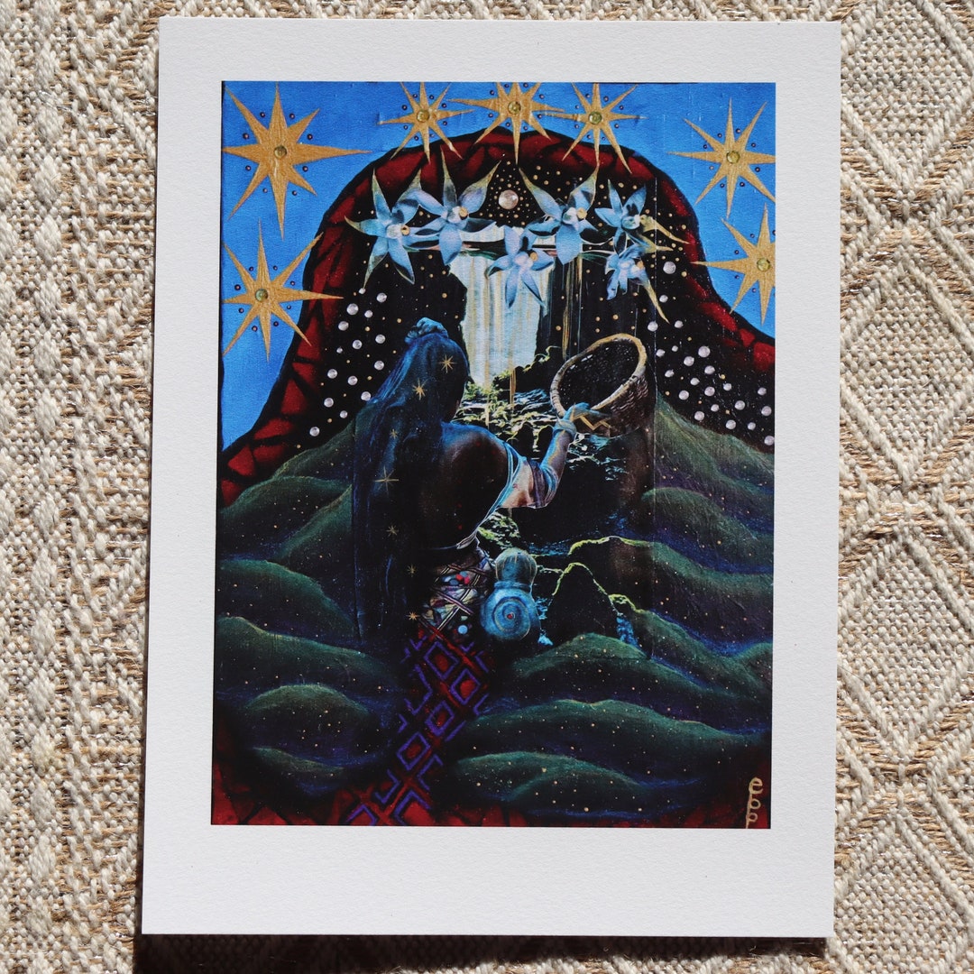 The Star Tarot Art Print - Etsy