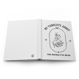 Carnet de lecture, cadeau pour amoureux des livres, cadeau pour Booktoker, cadeau livresque, journal de lecteur, journal de lecture, cadeau rat de bibliothèque, amateur de livres fantastiques image 5