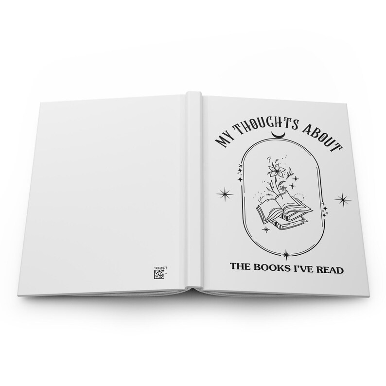 Carnet de lecture, cadeau pour amoureux des livres, cadeau pour Booktoker, cadeau livresque, journal de lecteur, journal de lecture, cadeau rat de bibliothèque, amateur de livres fantastiques image 5