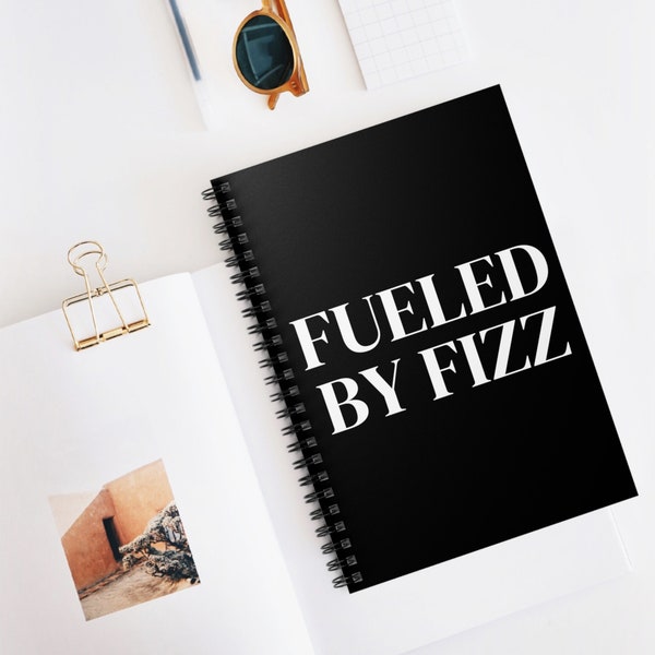 Fueled By Fizz Notebook, Fueled By Fizz, Arbonne Notebook, Arbonne Goal Setting, Arbonne Swag, Arbonne Team Gifts, Arbonne Gifts