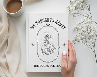 Book Journal, Book Lover Gift, Gift for Booktoker, Bookish Gift, Reader Journal, Reading Journal, Bookworm Gift, Fantasy Book Lover