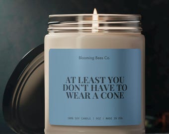 After Surgery Gift, Nontoxic Candle, Post Surgery Care Gift, Cheer Up Gift For Sick Friend, Hysterectomy Gift, Knee Surgery Recovery Gift