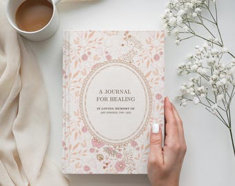 Personalized Grief Journal Sympathy Gift, Loss of Mother Father Letters to my Husband Wife Memorial Gift Personalized Sympathy Gift