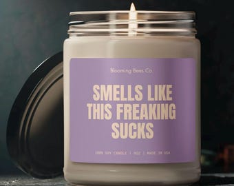 Candela 'Thinking Of You' Alla Lavanda | Regalo Di Lutto E Simpatia | Fatto A Mano In Cera Di Soia