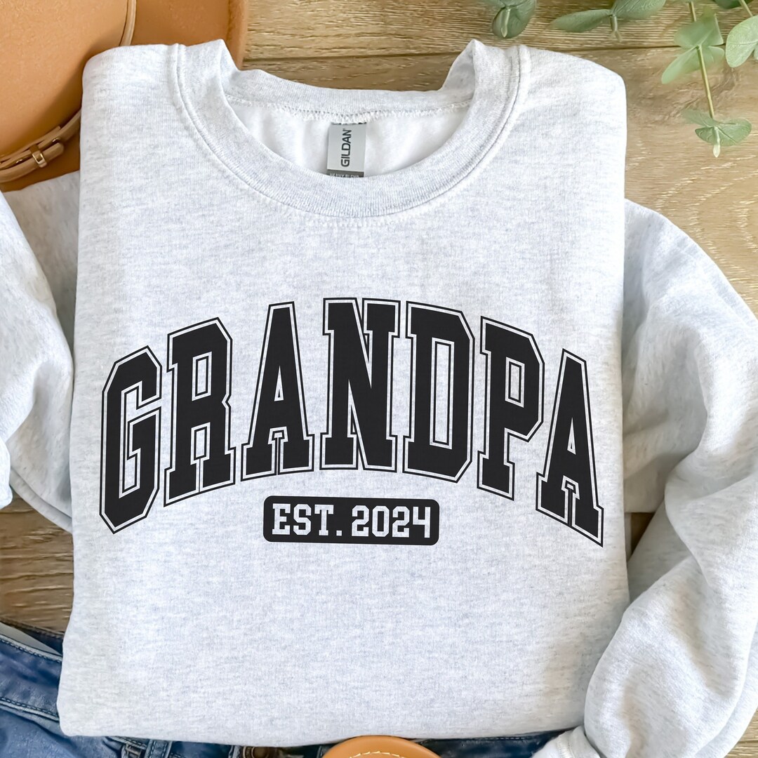 Grandpa Est 2024, Grandpa 2024, 2024 Grandpa, Soon to Be Grandpa