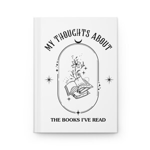 Carnet de lecture, cadeau pour amoureux des livres, cadeau pour Booktoker, cadeau livresque, journal de lecteur, journal de lecture, cadeau rat de bibliothèque, amateur de livres fantastiques image 2