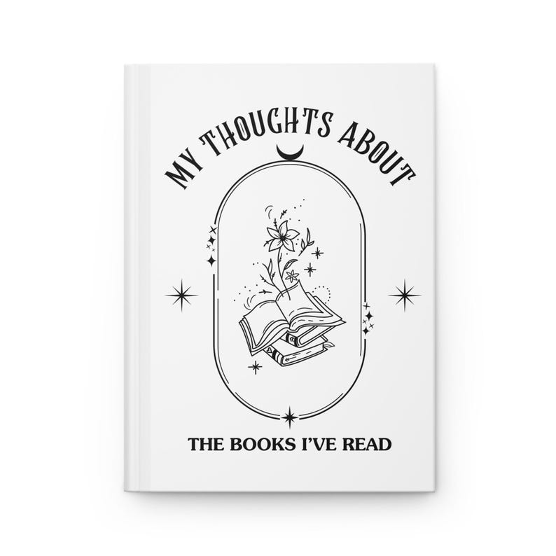 Carnet de lecture, cadeau pour amoureux des livres, cadeau pour Booktoker, cadeau livresque, journal de lecteur, journal de lecture, cadeau rat de bibliothèque, amateur de livres fantastiques image 2