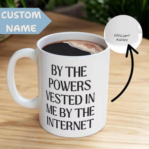 Cadeau de cérémonie personnalisé, cadeaux de cérémonie, tasse de cérémonie personnalisée, carte de proposition de cérémonie, cadeau de cérémonie pour homme et femme d'un couple