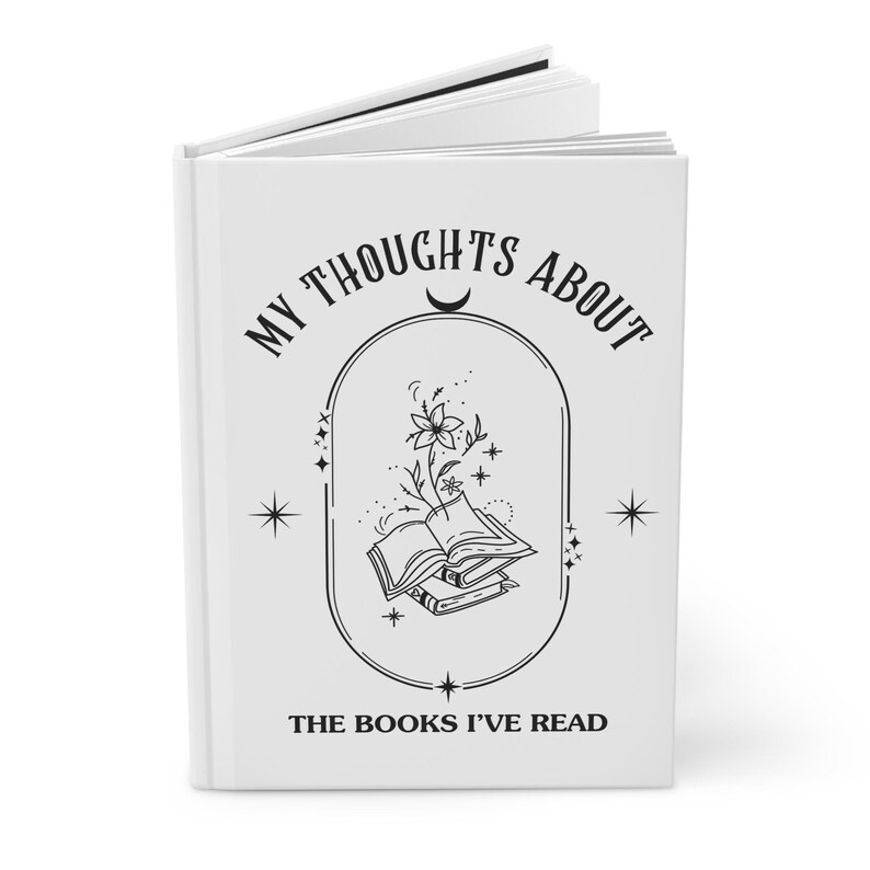 Carnet de lecture, cadeau pour amoureux des livres, cadeau pour Booktoker, cadeau livresque, journal de lecteur, journal de lecture, cadeau rat de bibliothèque, amateur de livres fantastiques image 3