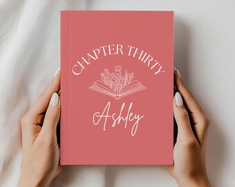 Chapter Thirty Custom Journal Thirtieth Birthday Gifts Personalized 30th Birthday Book Letters In My 30s Birthday Gift for Her Mothers Day