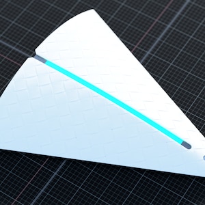 Horizon Zero Dawn/Forbidden West- Inspired Focus Prop w/ Texture for 3D Printing Digital Download