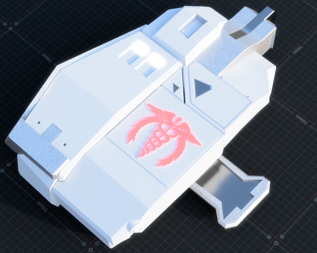 Halo Reach- Inspired Tactical Trauma Kit Thigh Attachment Spartan
