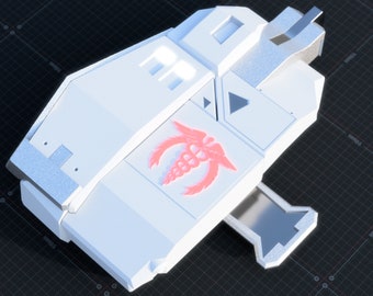 Halo Reach- Inspired Tactical Trauma Kit Thigh Attachment Spartan Cosplay Prop for 3D Printing **DIGITAL DOWNLOAD**