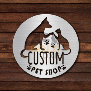 Pet Shop DXF & SVG