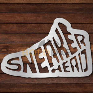 Sneaker Head DXF & SVG