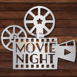 Serata cinema DXF e SVG