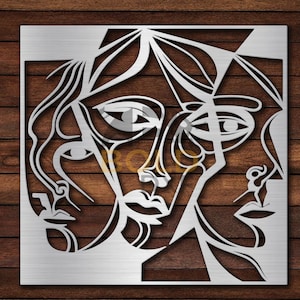 Cubism Design 3 DXF & SVG