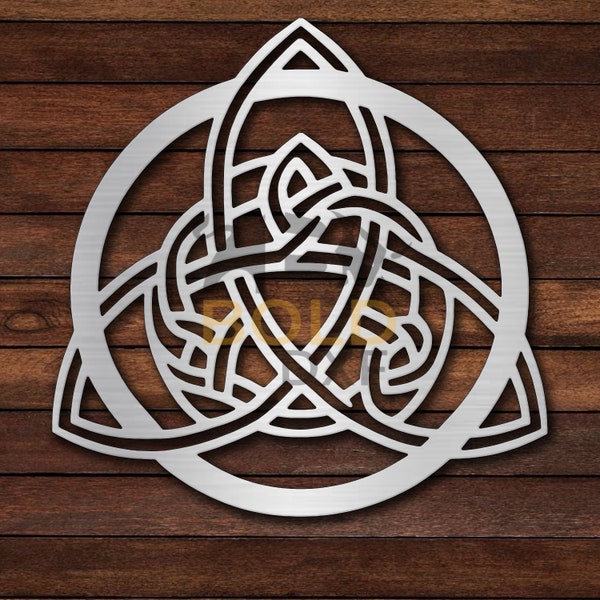 Celtic Knot - Holy Trinity DXF & SVG